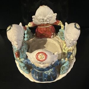 Heaven Sent Angel Candle Ring Made In China 51059 Ceramic Figurine